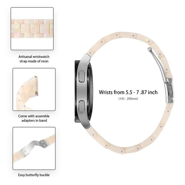 For Garmin Vivoactive 4 Resin Watch Strap 22mm Waterproof Replacement Watch Band