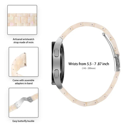 For Garmin Vivoactive 4 Resin Watch Strap 22mm Waterproof Replacement Watch Band