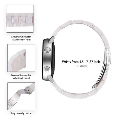 For Garmin Vivoactive 4 Resin Watch Strap 22mm Waterproof Replacement Watch Band