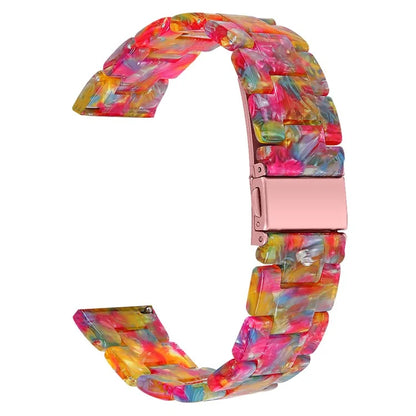 For Huawei Watch 4 Pro / Watch GT 3 / 2 46mm Replacement Watch Band Waterproof 22mm Resin Watch Strap Candy