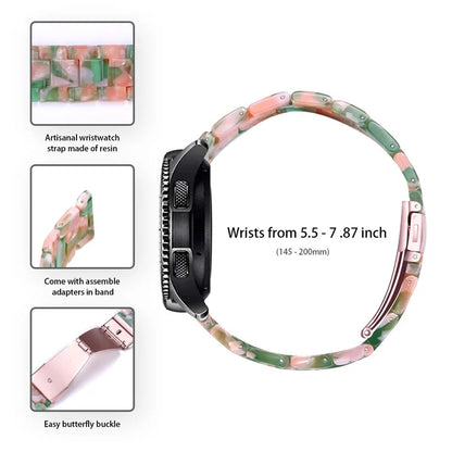 For Huawei Watch 4 Pro / Watch GT 3 / 2 46mm Replacement Watch Band Waterproof 22mm Resin Watch Strap
