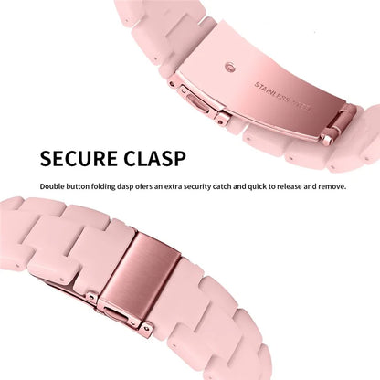 For Huawei Watch 4 Pro / Watch GT 3 / 2 46mm Replacement Watch Band Waterproof 22mm Resin Watch Strap