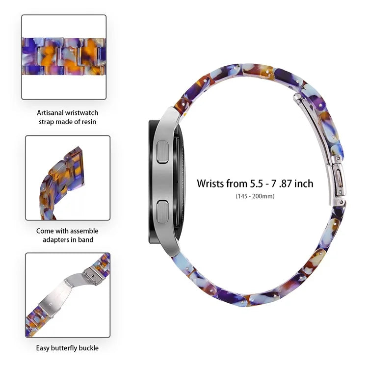 For Huawei Watch 4 Pro / Watch GT 3 / 2 46mm Replacement Watch Band Waterproof 22mm Resin Watch Strap