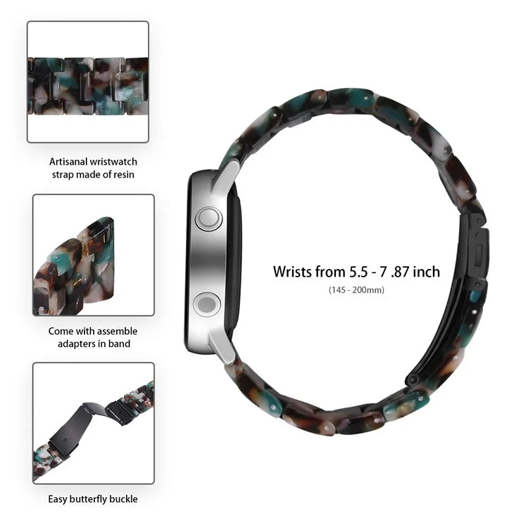 For Huawei Watch 4 Pro / Watch GT 3 / 2 46mm Replacement Watch Band Waterproof 22mm Resin Watch Strap