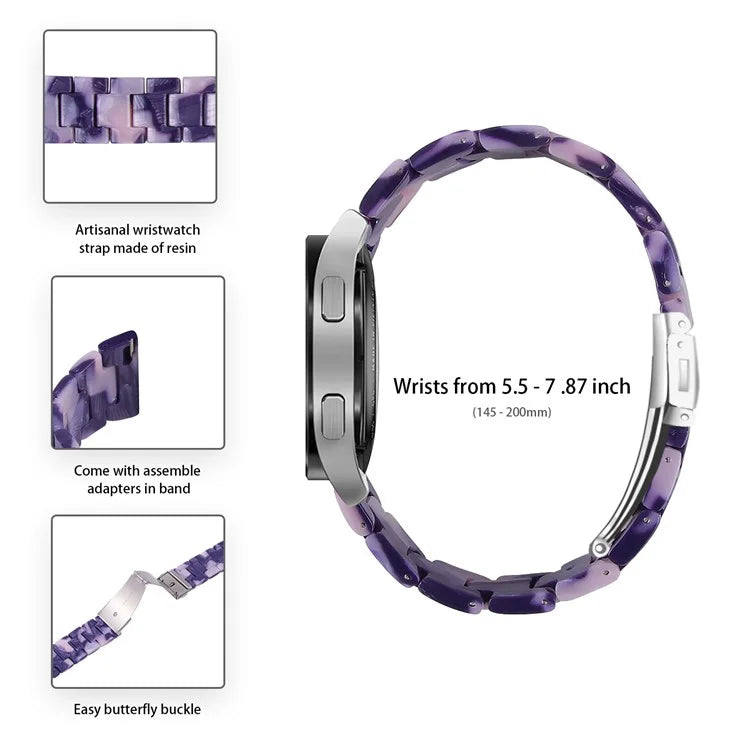 For Huawei Watch 4 Pro / Watch GT 3 / 2 46mm Replacement Watch Band Waterproof 22mm Resin Watch Strap