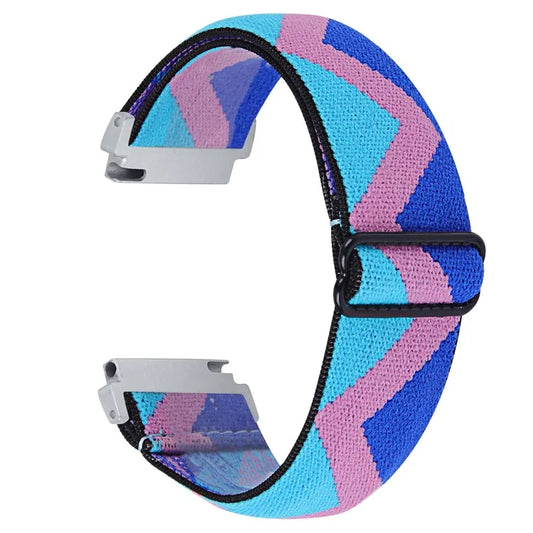 For Huawei Watch 4 Pro / Watch GT 3 / 2 46mm Nylon Watch Band 22mm Quick Release Replacement Elastic Watch Strap