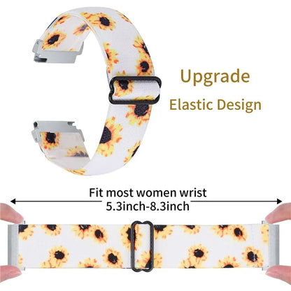 For Huawei Watch 4 Pro / Watch GT 3 / 2 46mm Nylon Watch Band 22mm Quick Release Replacement Elastic Watch Strap