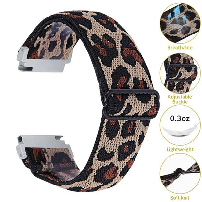 For Huawei Watch 4 Pro / Watch GT 3 / 2 46mm Nylon Watch Band 22mm Quick Release Replacement Elastic Watch Strap