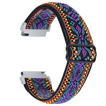 For Huawei Watch 4 Pro / Watch GT 3 / 2 46mm Nylon Watch Band 22mm Quick Release Replacement Elastic Watch Strap