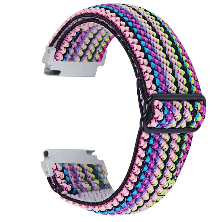 For Huawei Watch 4 Pro / Watch GT 3 / 2 46mm Nylon Watch Band 22mm Quick Release Replacement Elastic Watch Strap
