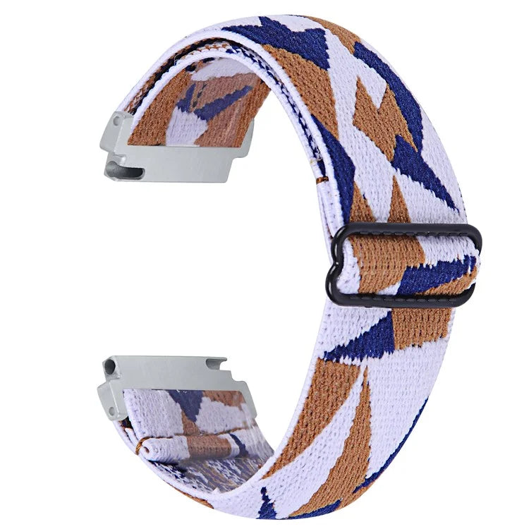 For Huawei Watch 4 Pro / Watch GT 3 / 2 46mm Nylon Watch Band 22mm Quick Release Replacement Elastic Watch Strap