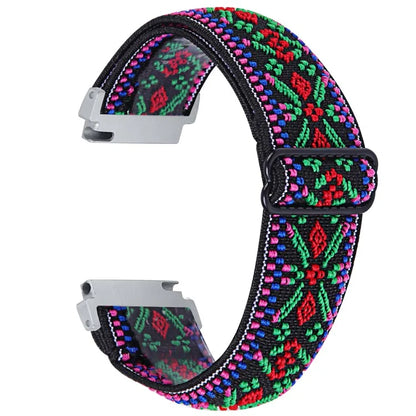 For Huawei Watch 4 Pro / Watch GT 3 / 2 46mm Nylon Watch Band 22mm Quick Release Replacement Elastic Watch Strap