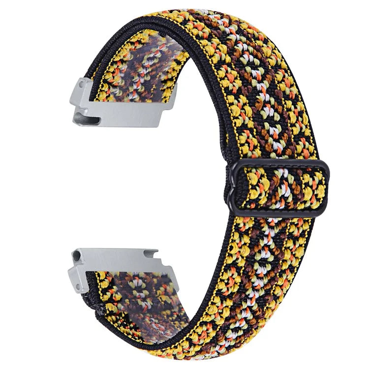 For Huawei Watch 4 Pro / Watch GT 3 / 2 46mm Nylon Watch Band 22mm Quick Release Replacement Elastic Watch Strap