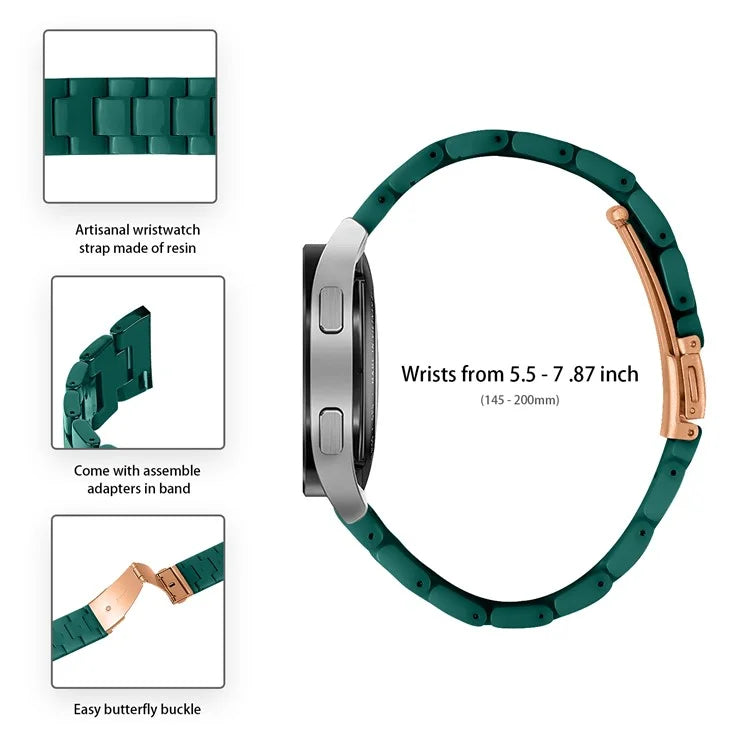 For Huawei Watch 4 Pro / Watch GT 3 / 2 46mm Resin Watch Band 22mm Waterproof Quick Release Watch Strap