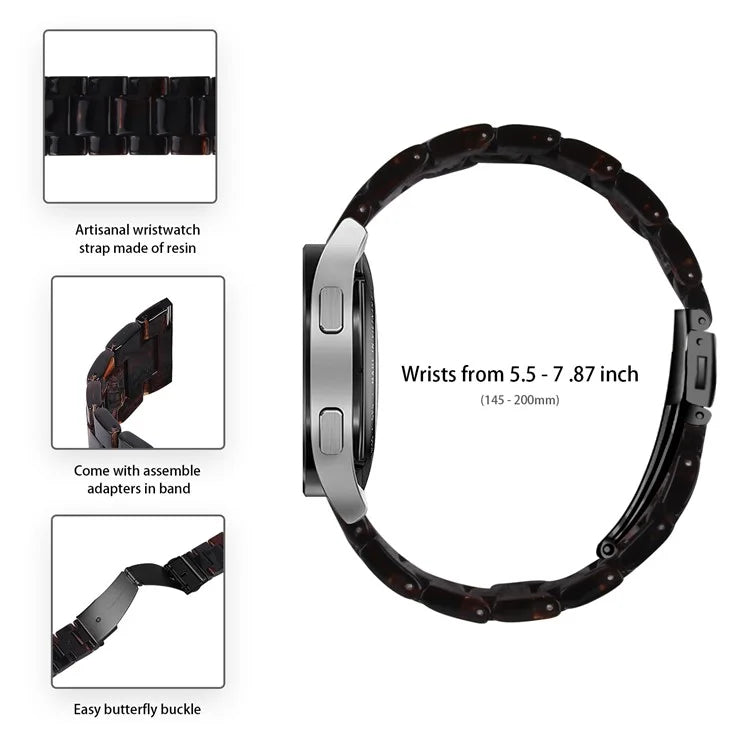 For Huawei Watch 4 Pro / Watch GT 3 / 2 46mm Resin Watch Band 22mm Waterproof Quick Release Watch Strap