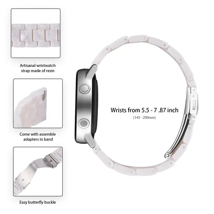 For Huawei Watch 4 Pro / Watch GT 3 / 2 46mm Resin Watch Band 22mm Waterproof Quick Release Watch Strap
