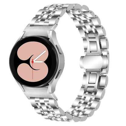 For Samsung Galaxy Watch6  /  Watch6 Classic Stainless Steel Wrist Band Smart Watch Strap