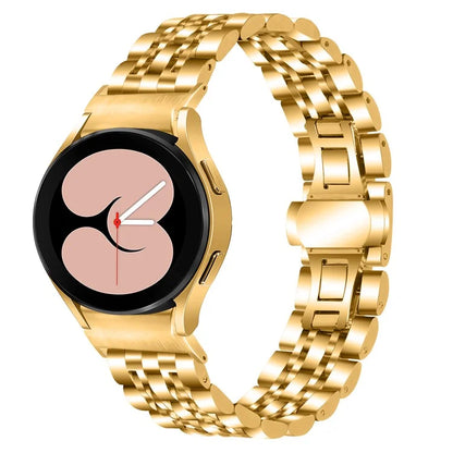 For Samsung Galaxy Watch6 / Watch6 Classic Stainless Steel Watch Band Replacement Strap with Quick Release Connector