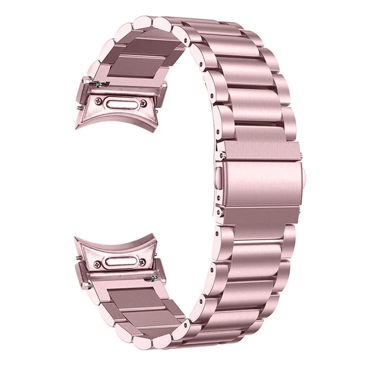 For Samsung Galaxy Watch 5 / 5 Pro / Watch4 / Watch4 Classic 46mm Stainless Steel Strap Quick Release Connector Watch Band
