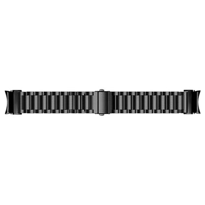 For Samsung Galaxy Watch6 / Watch6 Classic Stainless Steel Wrist Strap Quick Release Connector Metal Watch Band, Black