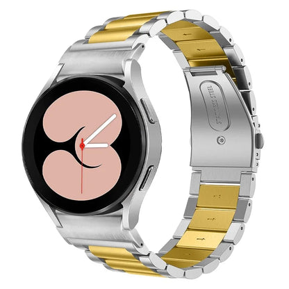 For Samsung Galaxy Watch6 / Watch6 Classic Replacement Metal Strap Quick Release Connector Stainless Steel Watch Band