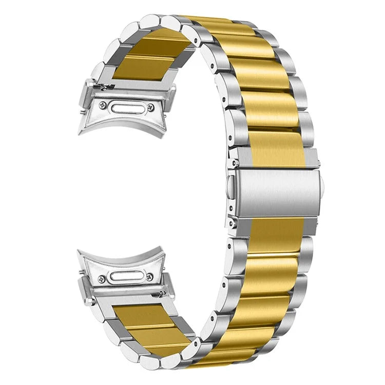 For Samsung Galaxy Watch6 / Watch6 Classic Replacement Metal Strap Quick Release Connector Stainless Steel Watch Band