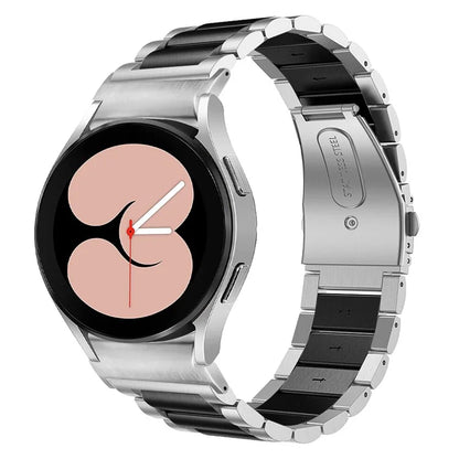 For Samsung Galaxy Watch6 / Watch6 Classic Replacement Metal Strap Quick Release Connector Stainless Steel Watch Band