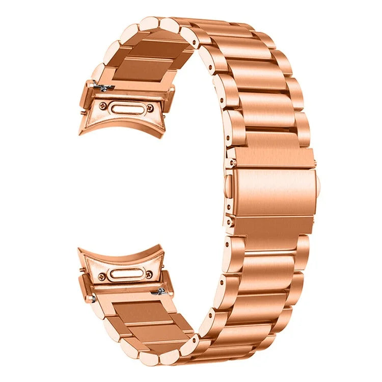 For Samsung Galaxy Watch6 / Watch6 Classic Replacement Metal Strap Quick Release Connector Stainless Steel Watch Band