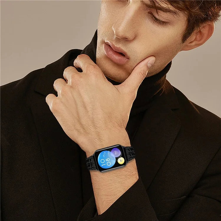 For Xiaomi Smart Band 8 Pro Metal Wrist Band Replacement Smart Watch Strap