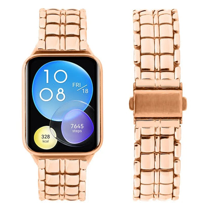 For Xiaomi Smart Band 8 Pro Metal Wrist Band Replacement Smart Watch Strap