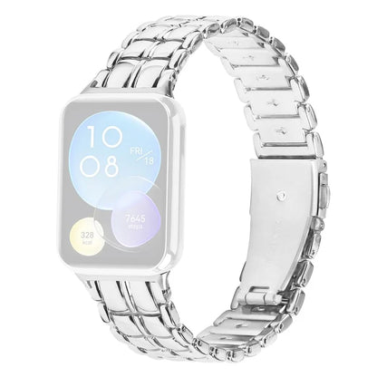 For Xiaomi Smart Band 8 Pro Metal Wrist Band Replacement Smart Watch Strap