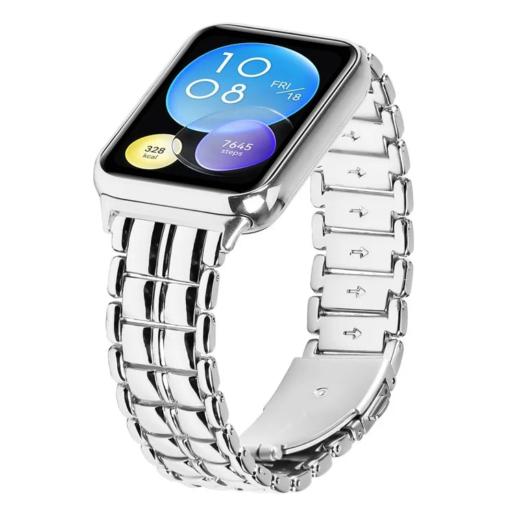 For Xiaomi Smart Band 8 Pro Metal Wrist Band Replacement Smart Watch Strap