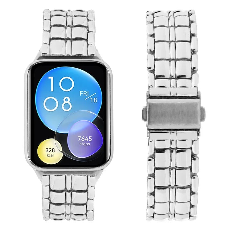 For Xiaomi Smart Band 8 Pro Metal Wrist Band Replacement Smart Watch Strap