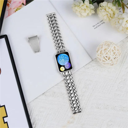 For Xiaomi Smart Band 8 Pro Metal Wrist Band Replacement Smart Watch Strap