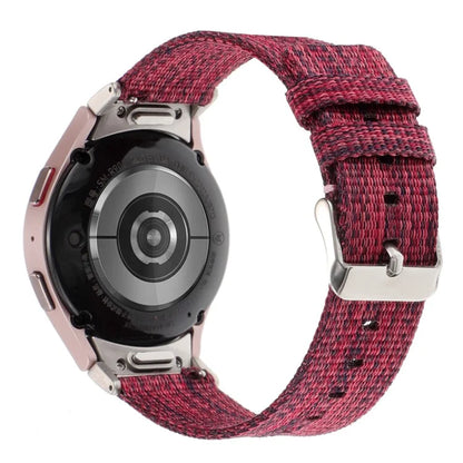 For Samsung Galaxy Watch6 / Watch6 Classic / Watch 5 / Watch 5 Pro Watch Band Adjustable Nylon Wrist Strap