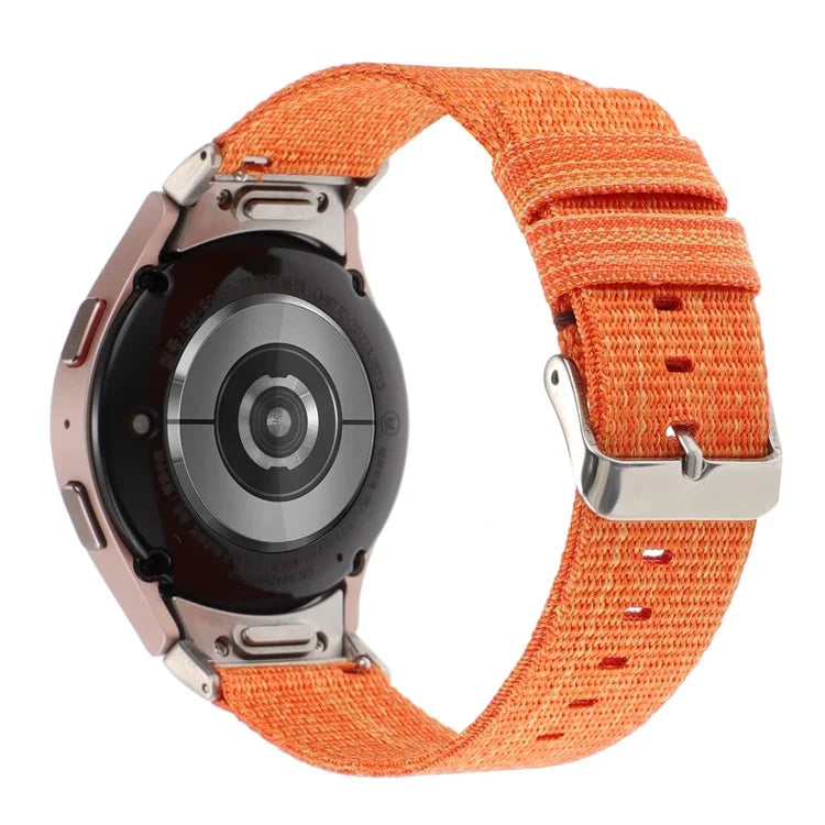 For Samsung Galaxy Watch6 / Watch6 Classic / Watch 5 / Watch 5 Pro Watch Band Adjustable Nylon Wrist Strap