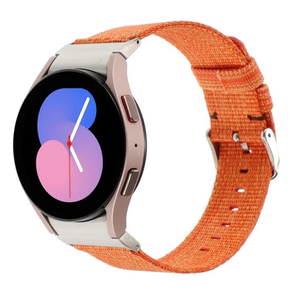 For Samsung Galaxy Watch6 / Watch6 Classic / Watch 5 / Watch 5 Pro Watch Band Adjustable Nylon Wrist Strap