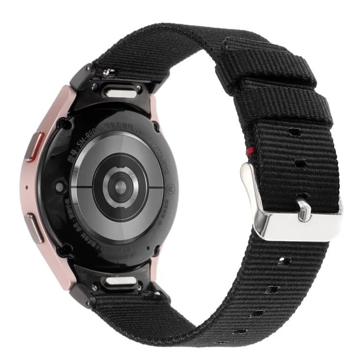 For Samsung Galaxy Watch6 / Watch6 Classic / Watch 5 / Watch 5 Pro Watch Band Adjustable Nylon Wrist Strap