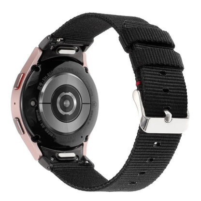 For Samsung Galaxy Watch6 / Watch6 Classic / Watch 5 / Watch 5 Pro Watch Band Adjustable Nylon Wrist Strap