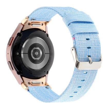 For Samsung Galaxy Watch6 / Watch6 Classic / Watch 5 / Watch 5 Pro Watch Band Adjustable Nylon Wrist Strap