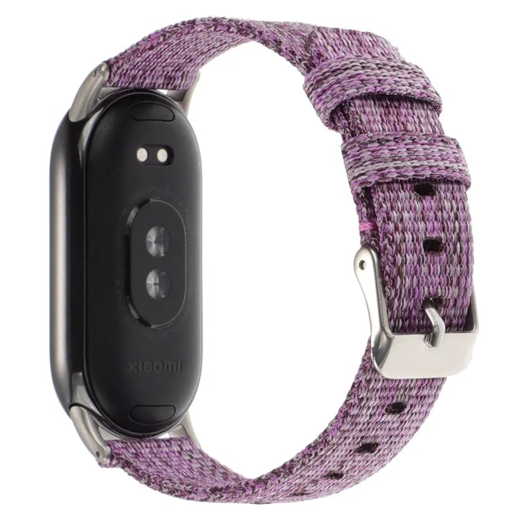 For Xiaomi Smart Band 8 Nylon Watch Strap Adjustable Wrist Band Replacement