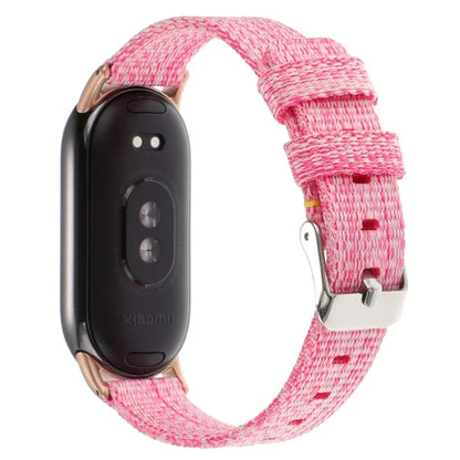 For Xiaomi Smart Band 8 Nylon Watch Strap Adjustable Wrist Band Replacement