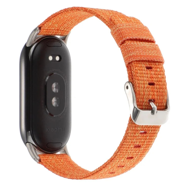 For Xiaomi Smart Band 8 Nylon Watch Strap Adjustable Wrist Band Replacement