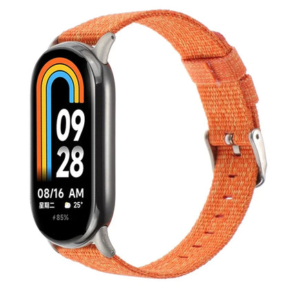 For Xiaomi Smart Band 8 Nylon Watch Strap Adjustable Wrist Band Replacement