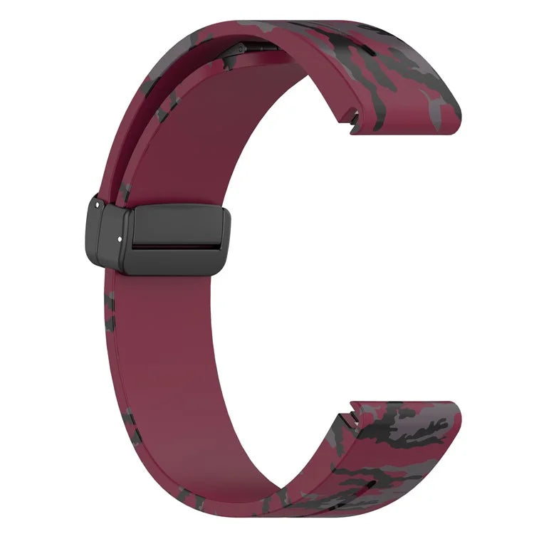 For Garmin Tactix 7 Pro / Fenix 7X / 6X / 6X Pro / 5X Plus Black Buckle Watch Band 26mm Silicone Strap
