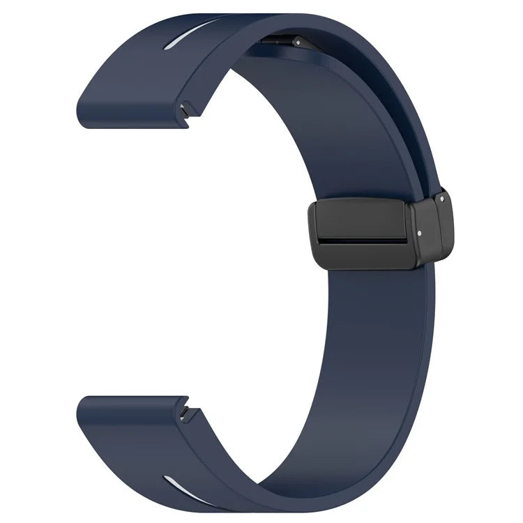 For Garmin Tactix 7 Pro / Fenix 7X / 6X / 6X Pro / 5X Plus 26mm Watch Band Black Buckle Dual Color Silicone Strap
