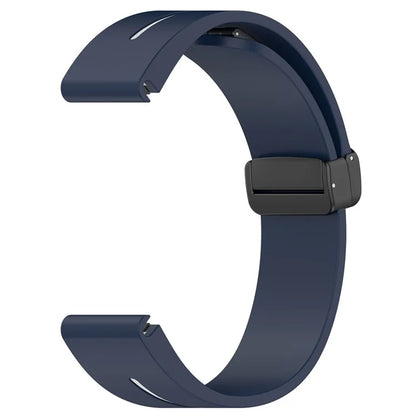 For Garmin Tactix 7 Pro / Fenix 7X / 6X / 6X Pro / 5X Plus 26mm Watch Band Black Buckle Dual Color Silicone Strap