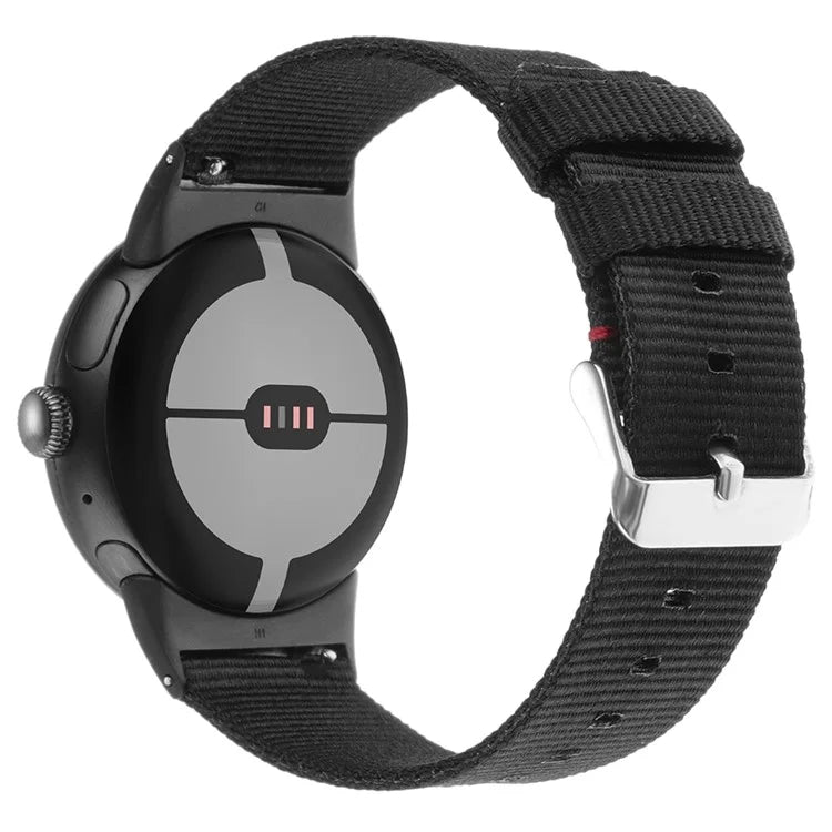 For Google Pixel Watch / Watch 2 Nylon Sport Strap Replacement Watch Bands