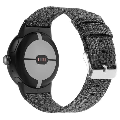 For Google Pixel Watch / Watch 2 Nylon Sport Strap Replacement Watch Bands