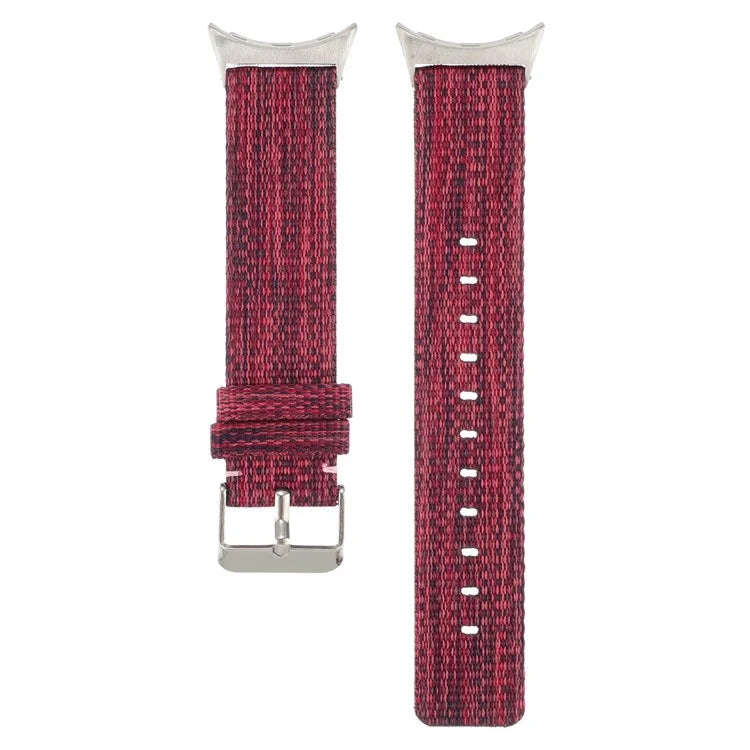 For Google Pixel Watch / Watch 2 Nylon Sport Strap Replacement Watch Bands